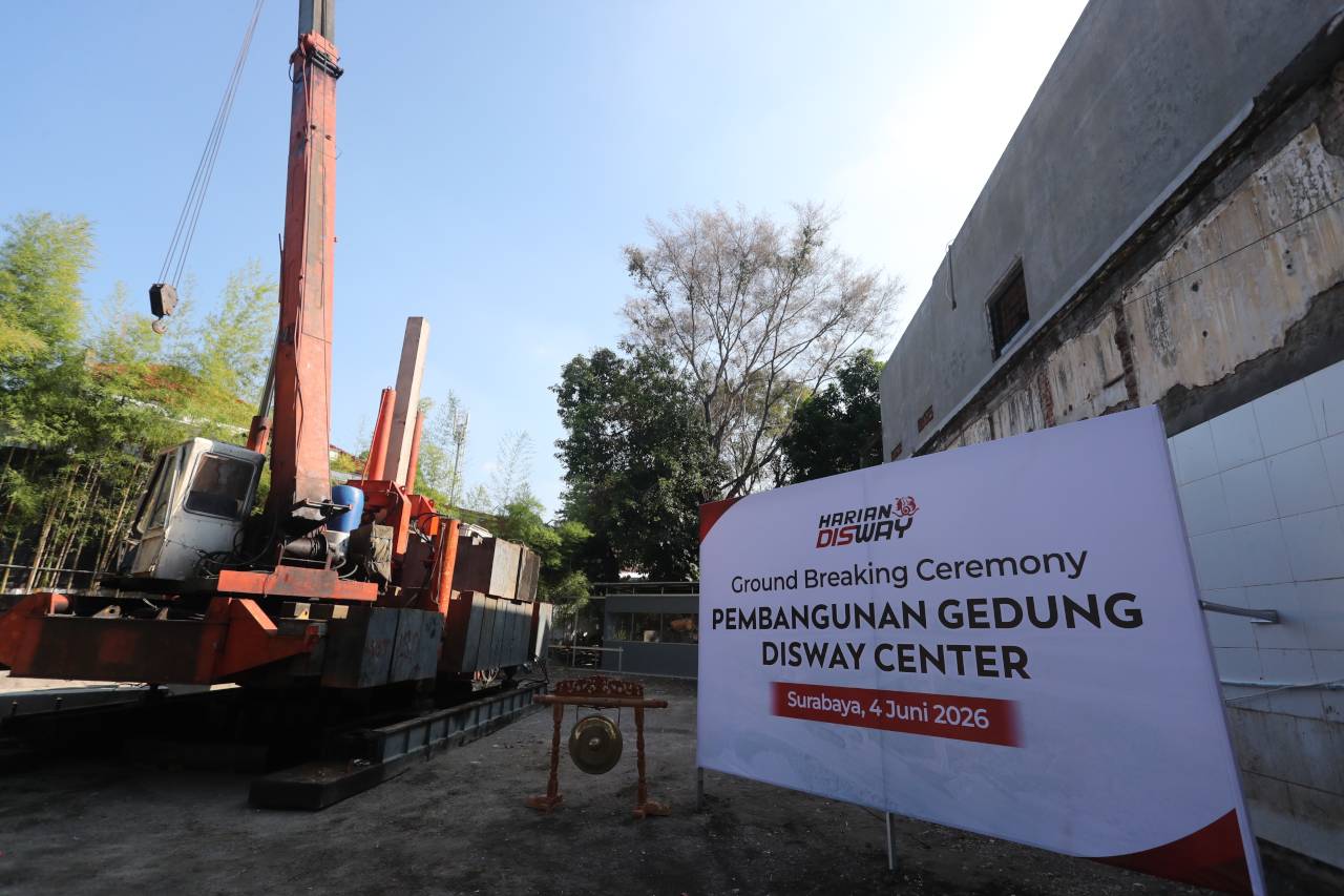 Harian Disway Ground Breaking Gedung Kantor Baru