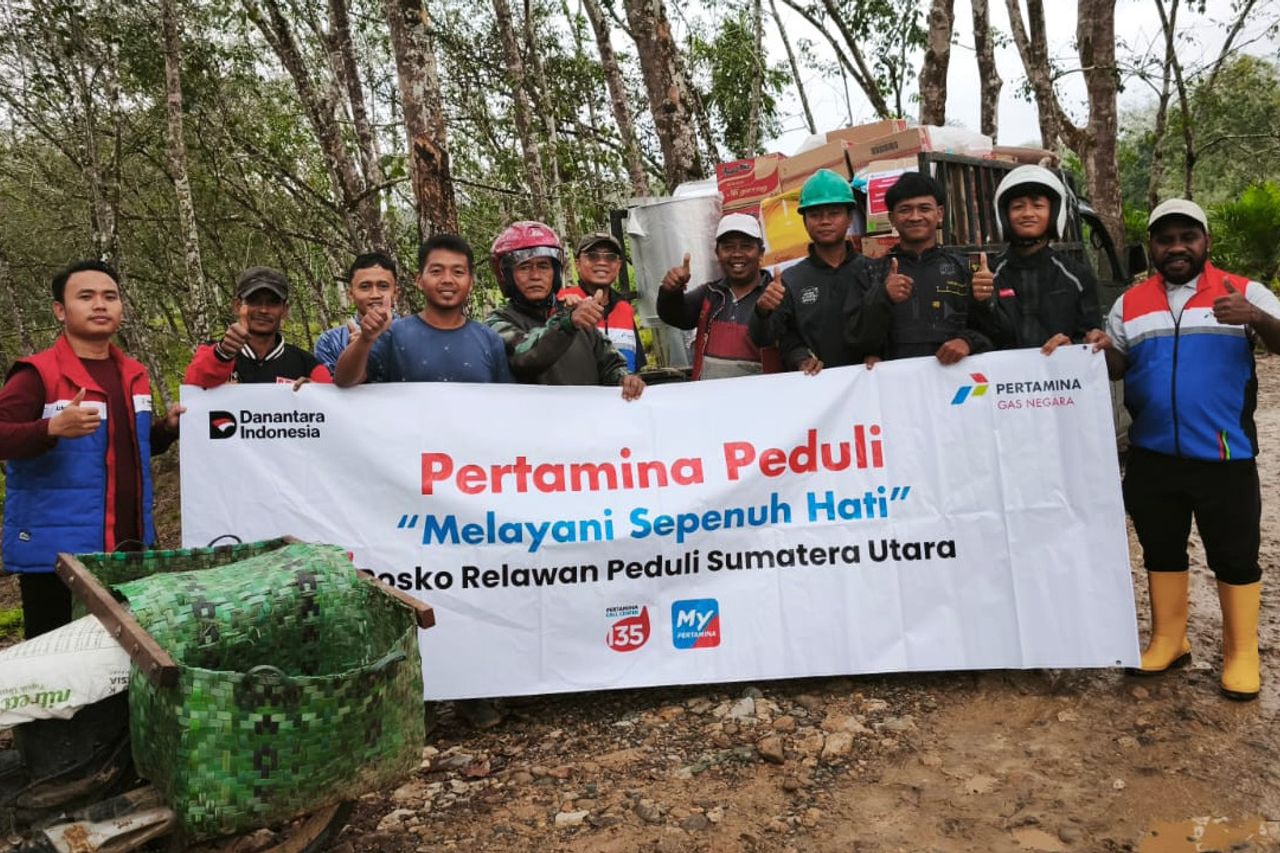 Gotong Royong, PGN Bantu Warga Tembus Desa Putus Akses di Aceh Tamiang