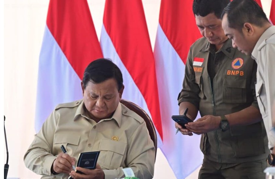 Tak Ada Bencana Nasional, Prabowo Tegaskan Pemerintah Sangat Mampu