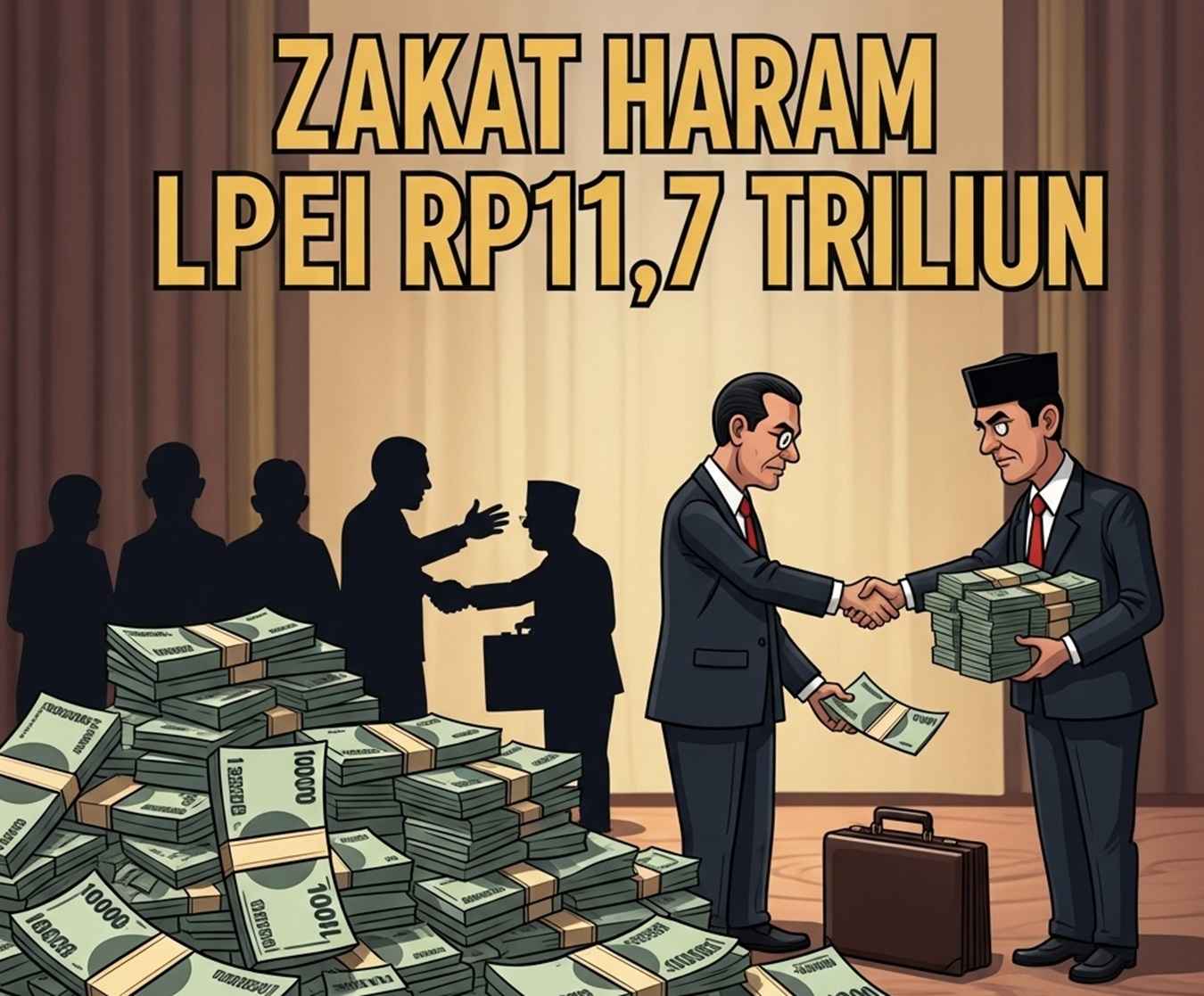 'ZAKAT' HARAM LPEI RP11,7 TRILIUN