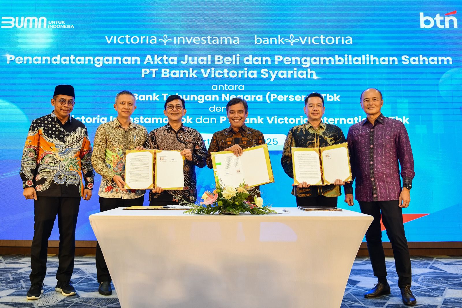 BTN Resmi Akuisisi BVIS, BTN Syariah Siap Jadi Bank Syariah Terbesar Kedua di RI