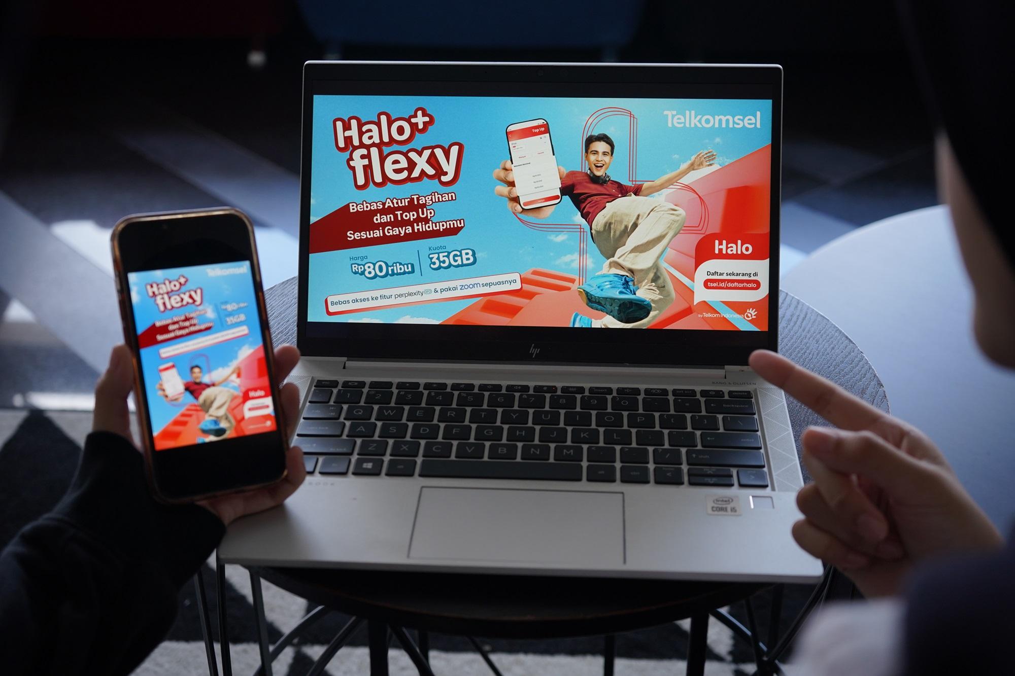 Telkomsel Perkenalkan Halo+ flexy: Pascabayar Lebih Fleksibel dan Terkendali