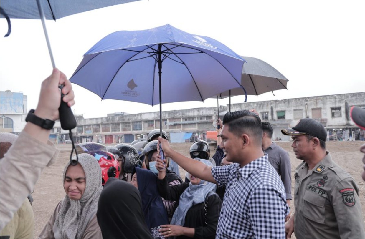 Meriahnya Pasar Murah Daging Meugang, Warga Banda Aceh Nyaris Tak Kebagian