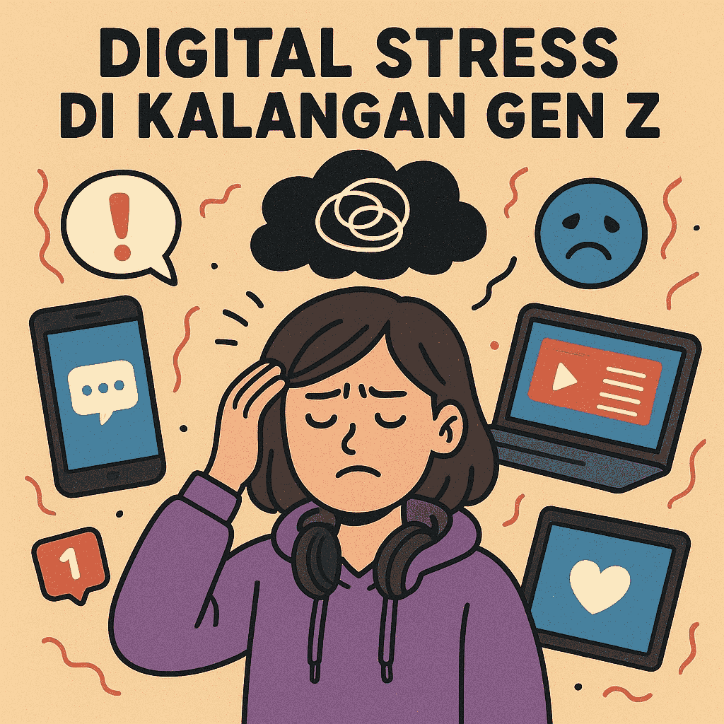 Digital Stress di Kalangan Gen Z: Antara Butuh dan Lelah dengan Dunia Online