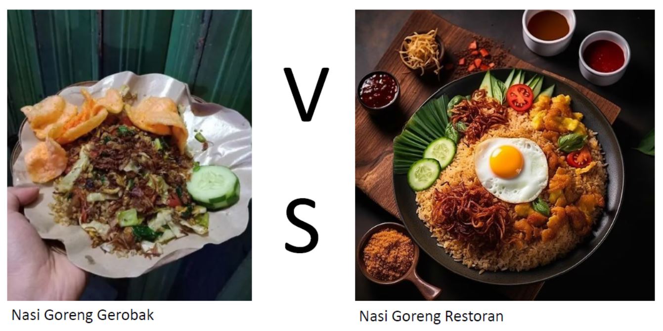 Nasi Goreng Gerobak vs Restoran: Perang Rasa, Harga, dan Pengalaman