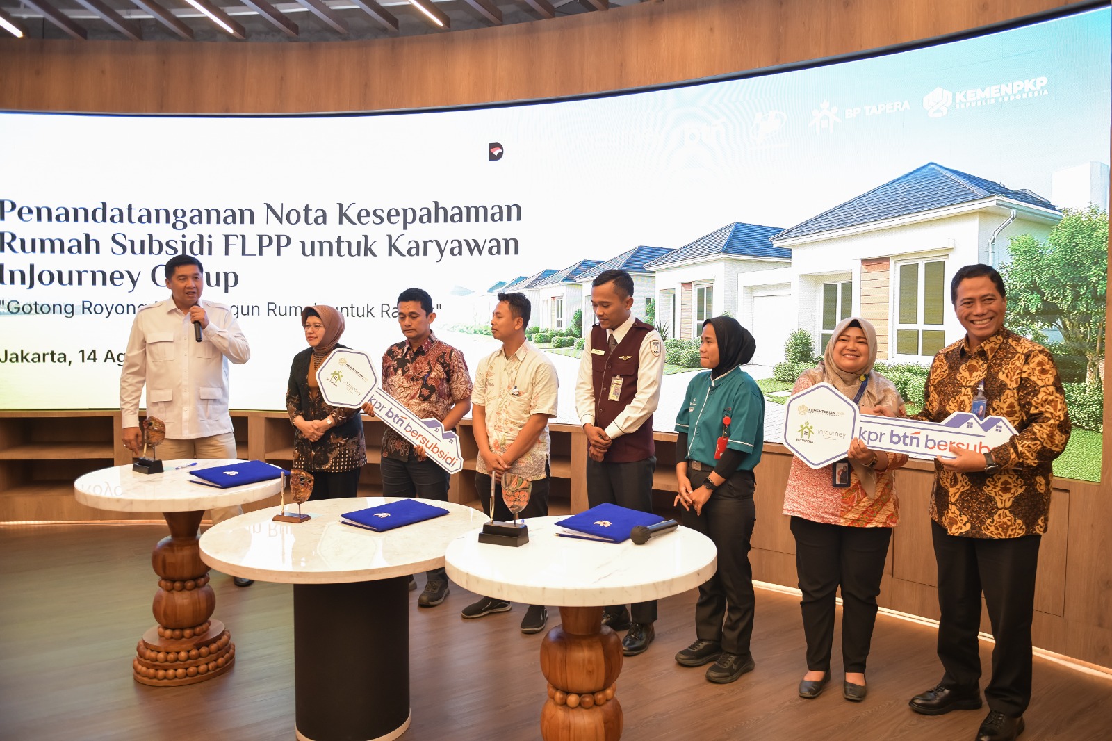 BTN Siap Salurkan KPR Subsidi untuk Karyawan InJourney Group