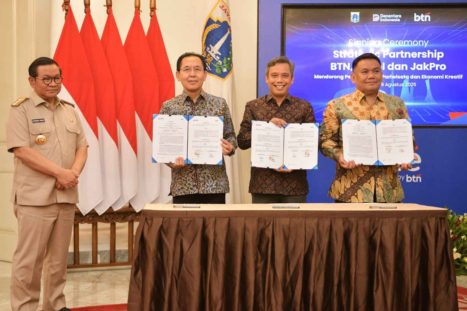 Gandeng Jakpro dan Ancol, BTN Berkomitmen Jadikan Jakarta Kota Global