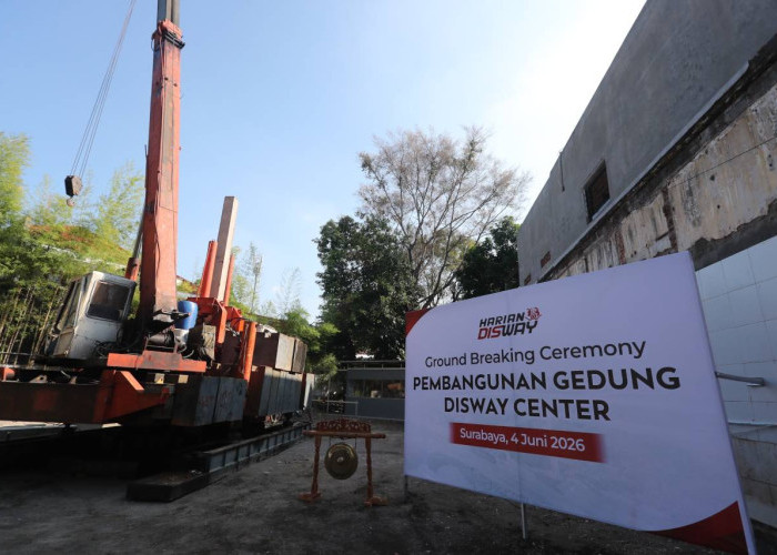 Harian Disway Ground Breaking Gedung Kantor Baru