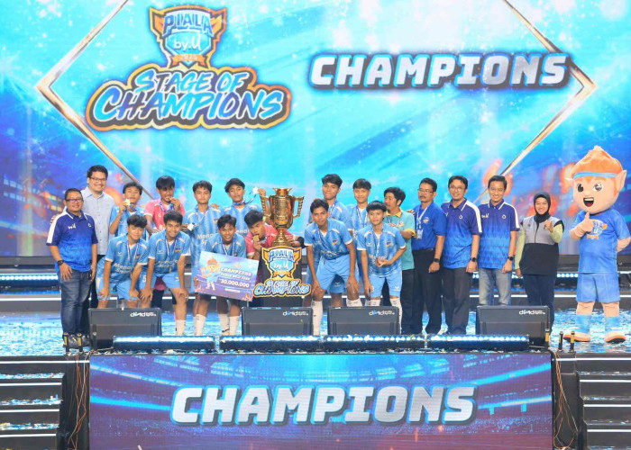 SMA Negeri 2 Banjarmasin Raih Gelar Juara Nasional di Grand Final Piala by.U 2025: Stage of Champions