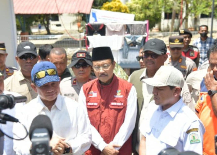 Mendagri-Mensos Tinjau Huntara, Lanjut Kirim Bantuan di Pidie Jaya