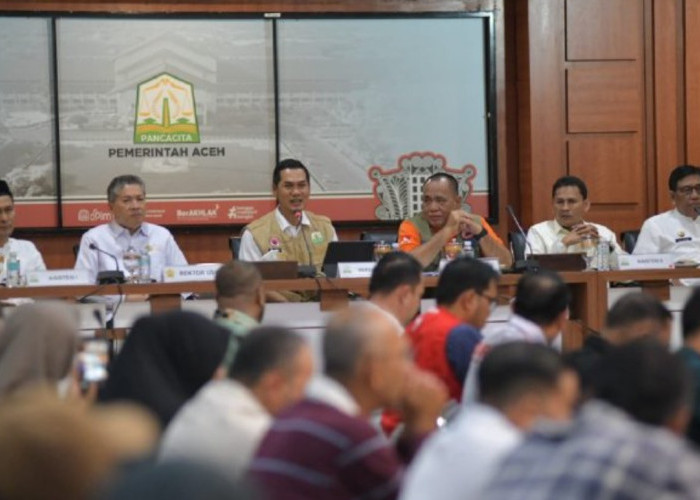 Pemprov Aceh Geber Rancangan R3P Bencana Aceh, Apa Saja Rencananya?