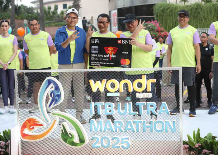 BNI dan ITB Gelar Community Run Jelang wondr ITB Ultra Marathon 2025