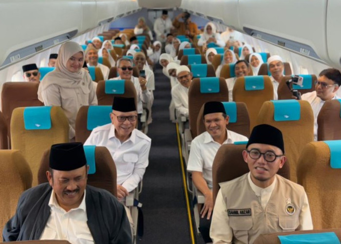 Fasilitas Manasik Jemaah Haji Aceh Makin Canggih, Garuda Hibahkan Pesawat Boeing 737
