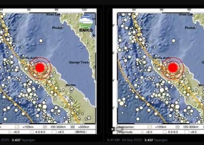 Gempa Dangkal Magnitudo 2.2 Guncang Bener Meriah Aceh, BMKG Imbau Tetap Tenang