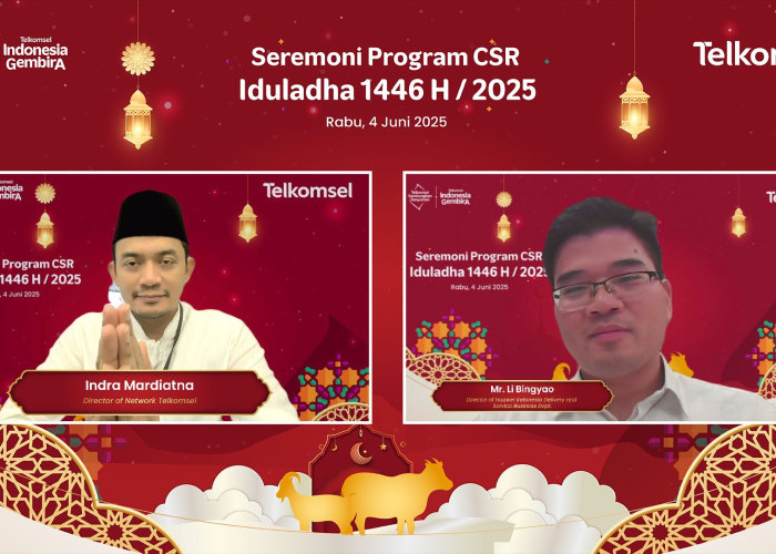Telkomsel Bagikan Hewan Kurban ke Lebih dari 600 Titik Prioritas di Seluruh Penjuru Indonesia
