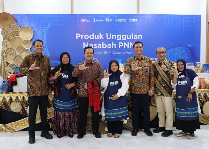 Sinergi PNM dan OJK Perkuat Bekal UMKM Perempuan Aceh untuk Naik Kelas