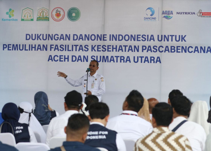 Danone Bangun 35 Titik Sumber Air di Lokasi Bencana, Bupati Aceh Timur Apresiasi Tinggi