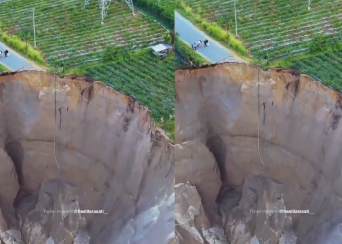 Potret Lubang Raksasa di Aceh Tengah Kini Ancam Permukiman Warga, Apa Tindakan Pemerintah?