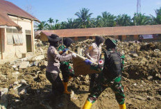 Mabes Kirim 283 Taruna Akpol ke Aceh Tamiang, Bantu Rekonstruksi Hingga Belajar Mengajar